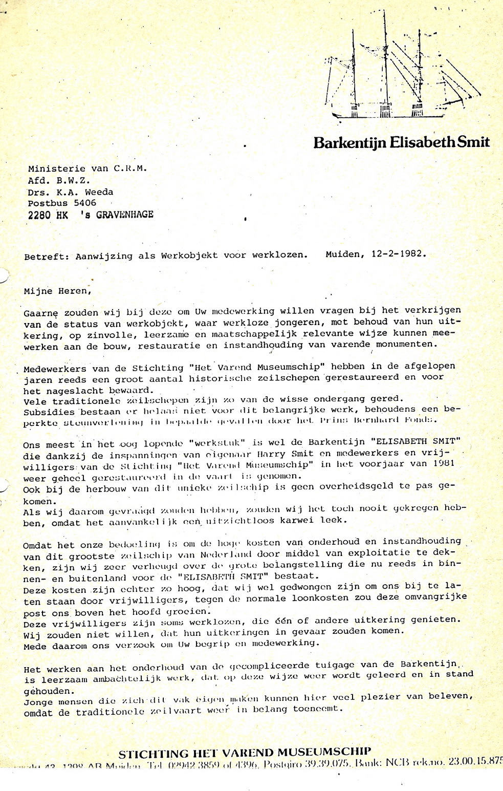 19820212 aan MinCRM pag1